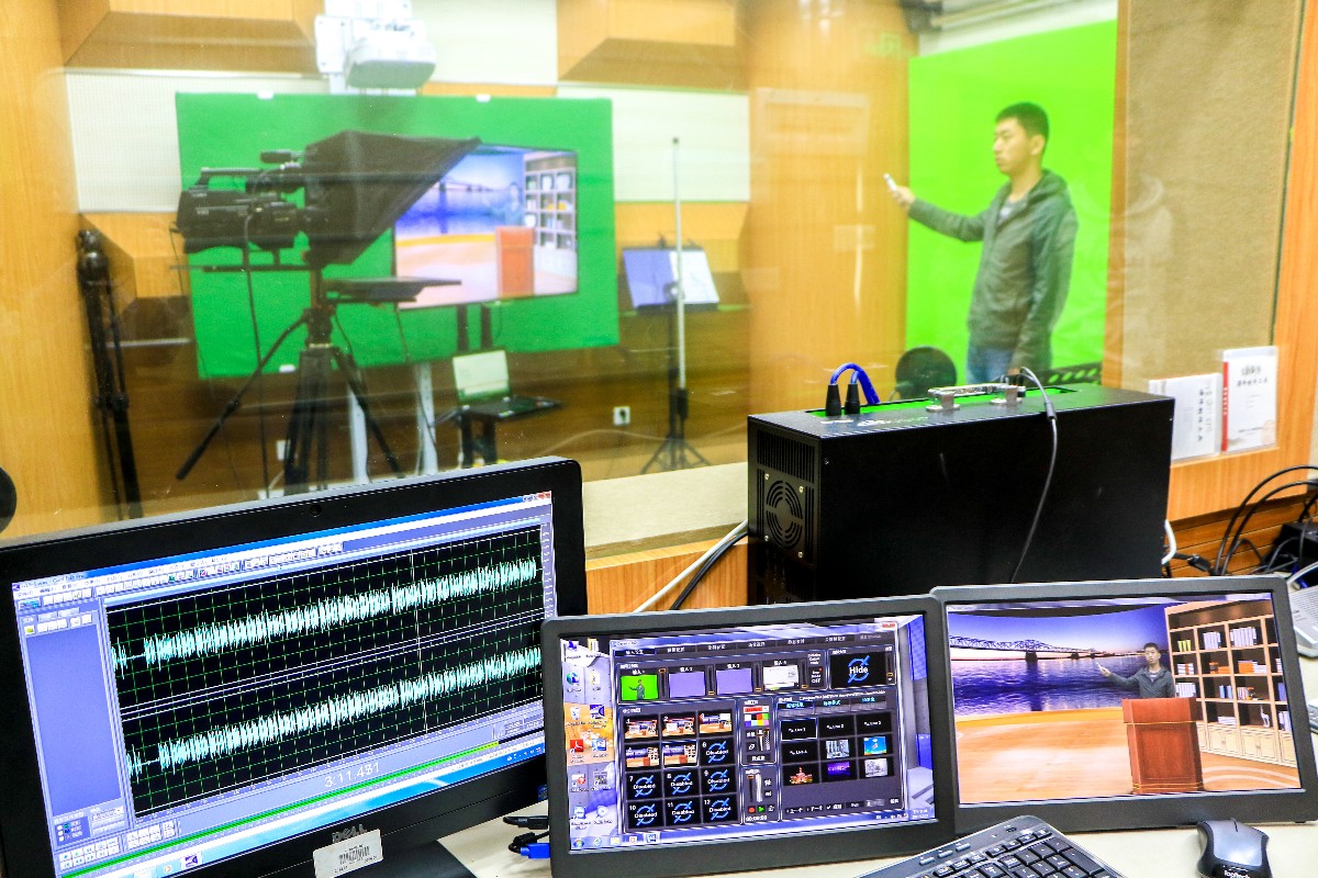 3D Virtual Video Recording Lab